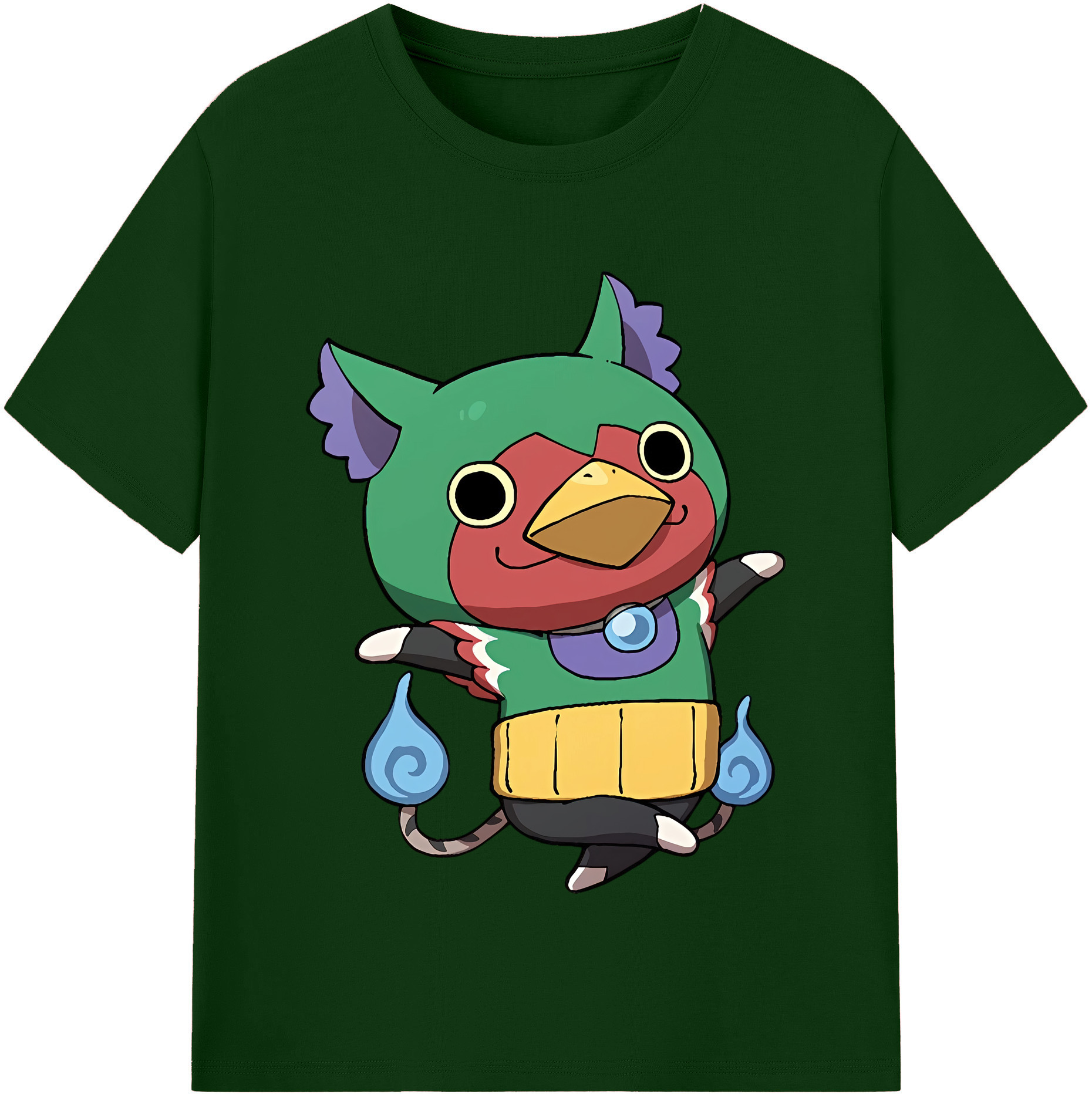 （画像用） 妖怪ウォッチ Yo-kai Watch 綿100％半袖Tシャツ（フロントプリント）